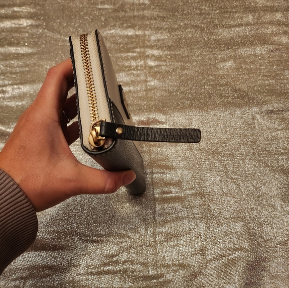 Kate Spade Black and Cream Women's Wallet - Picture 5 of 13